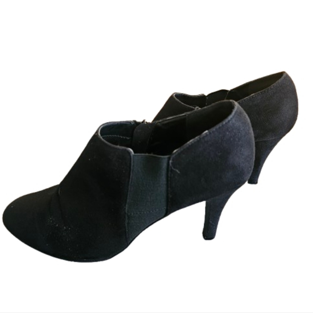 Impo Black Heeled Boots for Women